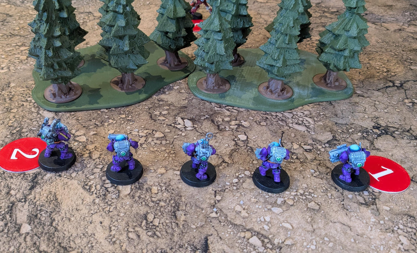 40mm Objective Markers and Zones | Wargaming Accessories
