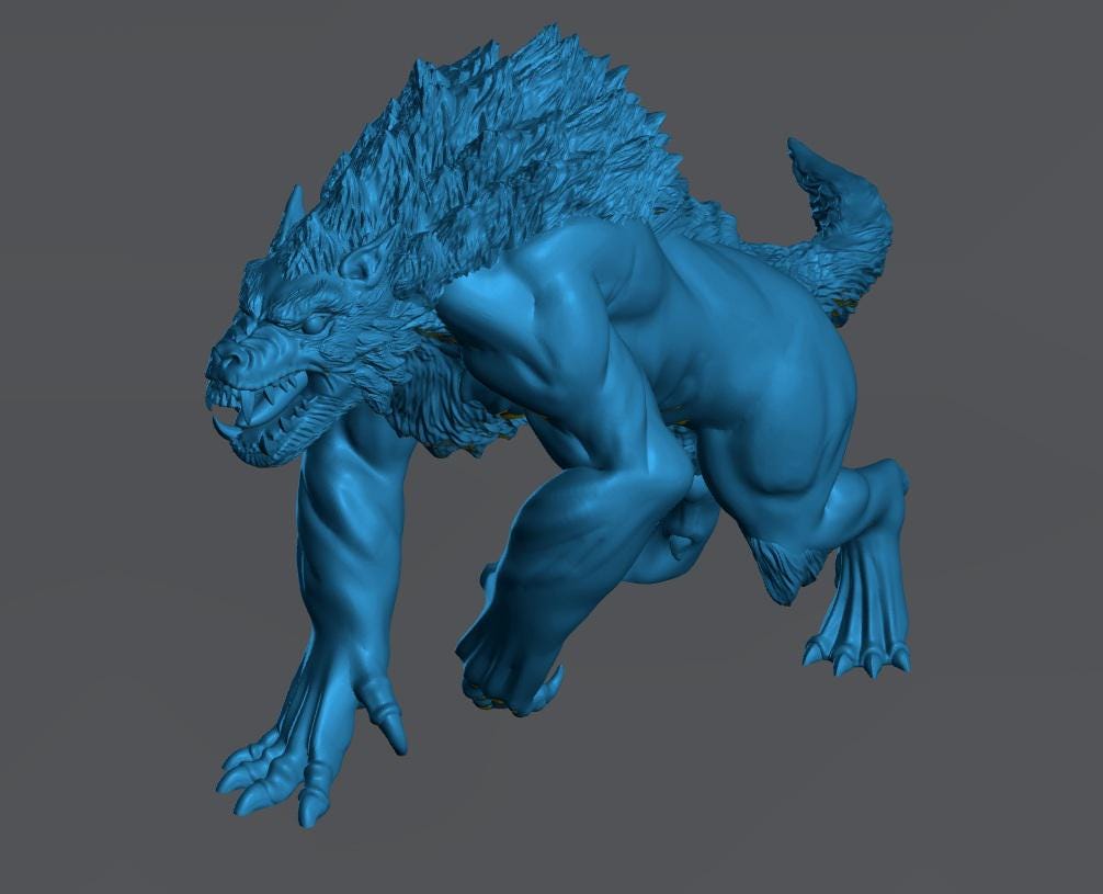 Werewolves | 28mm Scale Fantasy Monster Miniatures