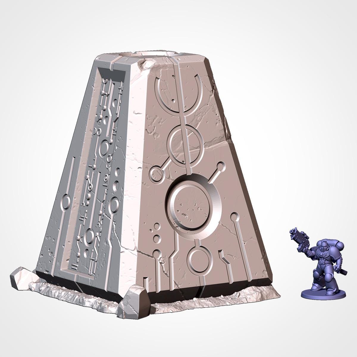 Xenos Monoliths | 32/28mm Wargaming Scenery and Miniature Terrain