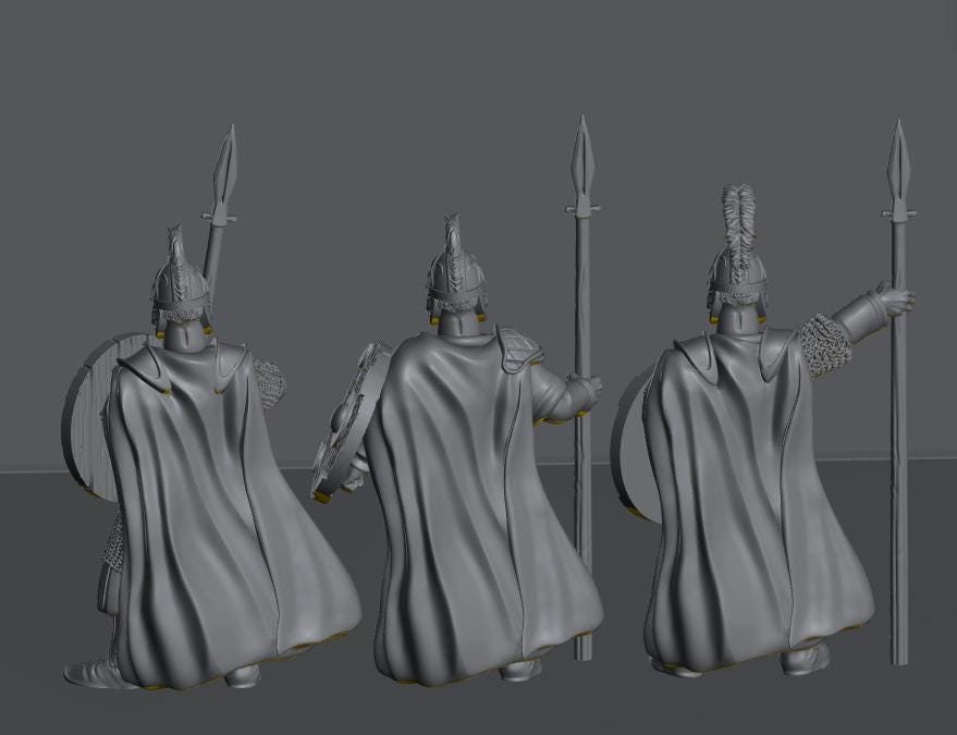 Horse Lords Guards | 28mm Scale Fantasy Infantry Miniatures