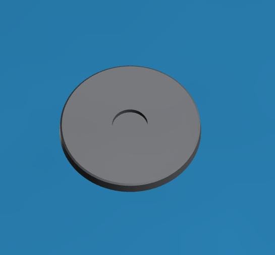 Rectangle/Round Epic Scale Miniature Bases |  8mm Square Bases for Epic Scale Wargaming