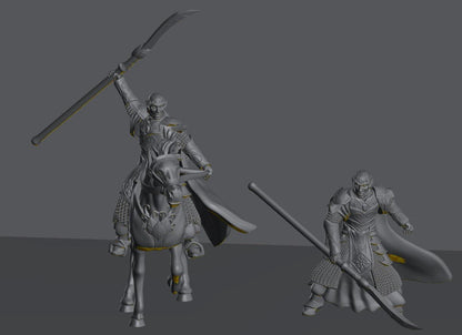 Oathbreaker Elven King | 28mm Scale Fantasy Infantry Miniatures