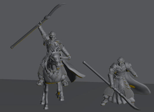 Oathbreaker Elven King | 28mm Scale Fantasy Infantry Miniatures