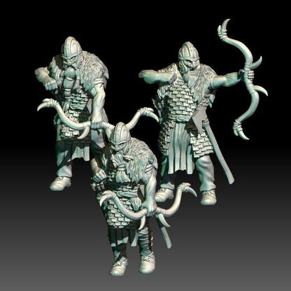 Savage Hillmen Elite Warriors | 28mm Scale Fantasy Infantry Miniatures