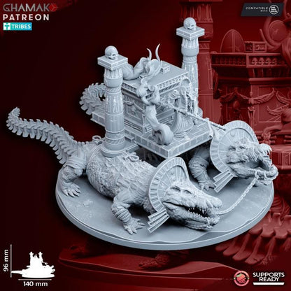 Undead Pharaohs Receptacle of Souls | 28mm Heroic-Scale Fantasy War Machine Miniatures