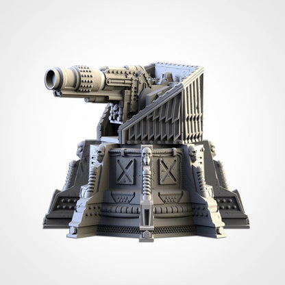 Sci Fi Defense Turret | 32/28mm Wargaming Scenery and Miniature Terrain