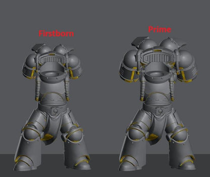 Pactum Aeternum Jetpacks | 32/28mm Heroic-Scale Sci-Fi Conversion Bits