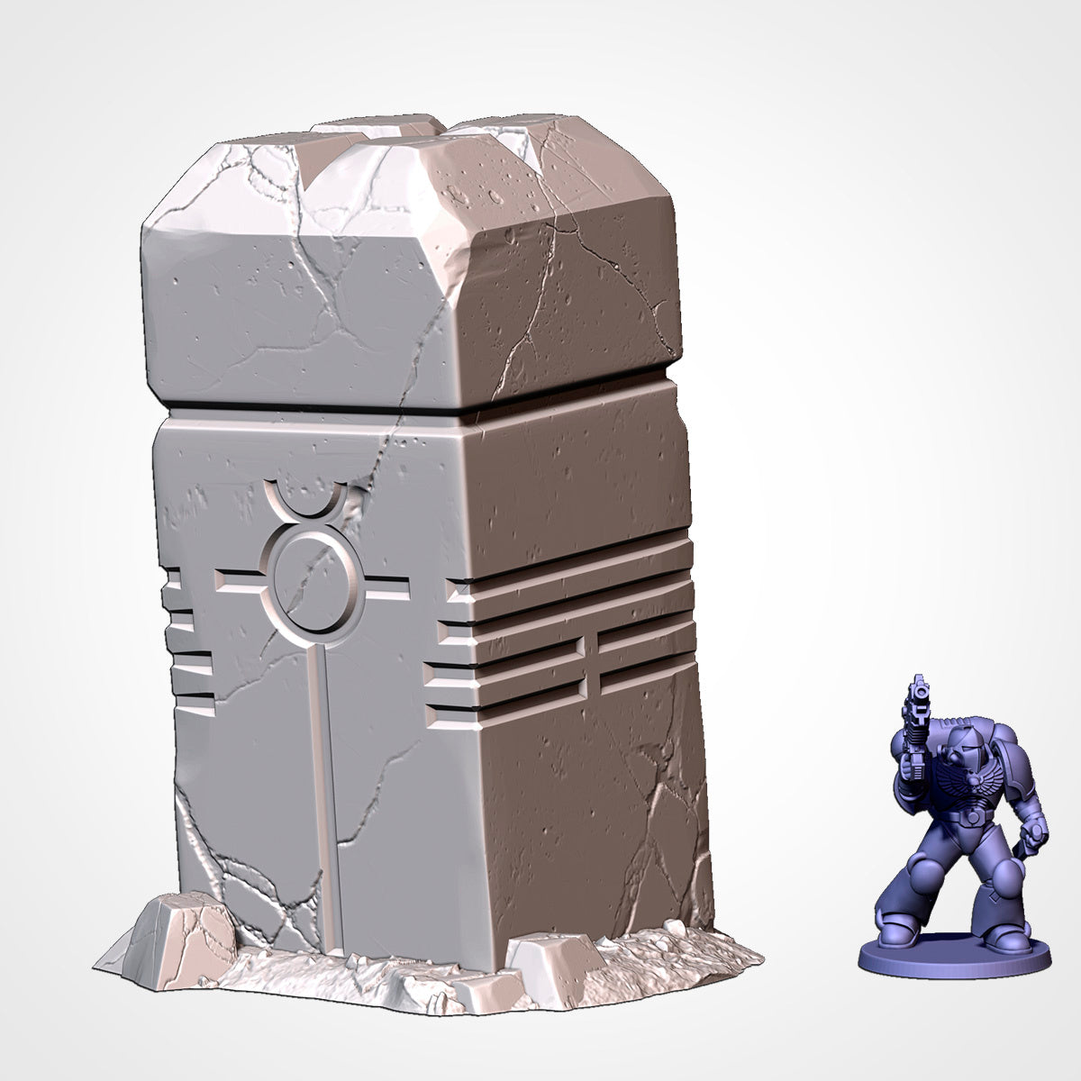 Xenos Monoliths | 32/28mm Wargaming Scenery and Miniature Terrain