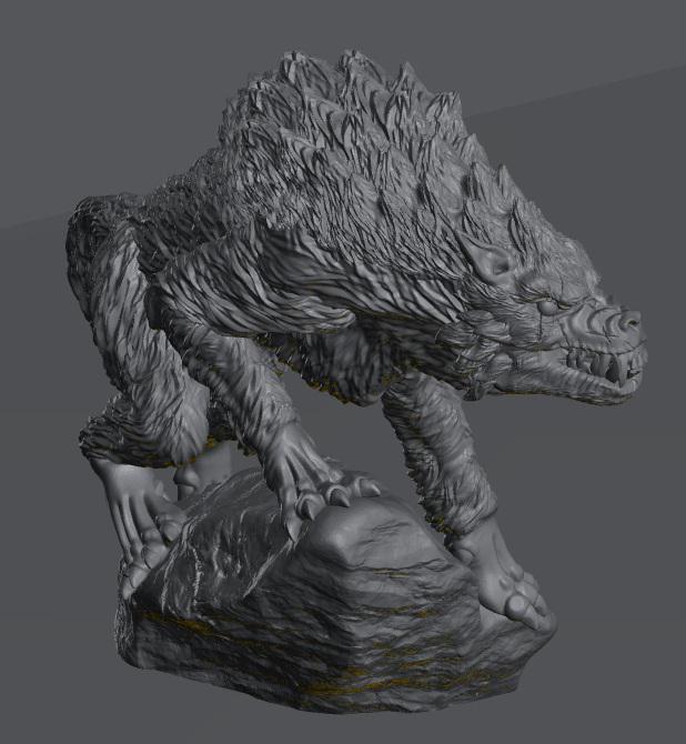 Feral Wolves | 28mm Scale Fantasy Beast Miniatures