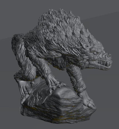 Feral Wolves | 28mm Scale Fantasy Beast Miniatures