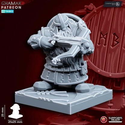 Dwarf Ranged Infantry | 28mm Heroic-Scale Fantasy Infantry Miniatures