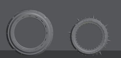 Fleet Scale Space Gate | Space Fleet Scale Sci-Fi Miniatures