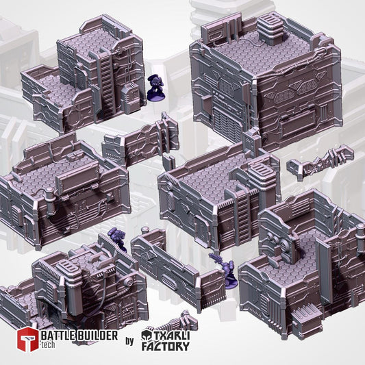 Sci Fi City | 32/28mm Wargaming Scenery and Miniature Terrain