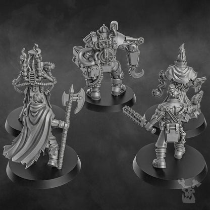 Holy Department of Heretical Investigations | 32/28mm Heroic-Scale Sci-Fi  Infantry Miniatures
