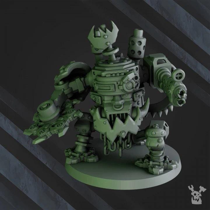 Porkaz Slasher Noids | 32/28mm Heroic-Scale Sci-Fi Walker Miniatures