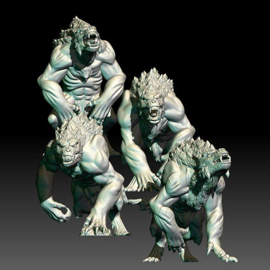 Werewolves | 28mm Scale Fantasy Monster Miniatures
