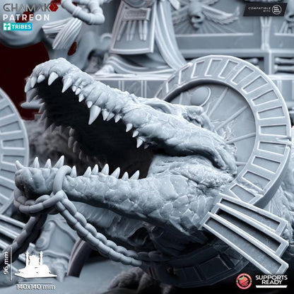 Undead Pharaohs Receptacle of Souls | 28mm Heroic-Scale Fantasy War Machine Miniatures