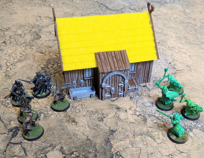 Multi Colour Master Ring Village | 32/28mm Wargaming Scenery and Miniature Terrain