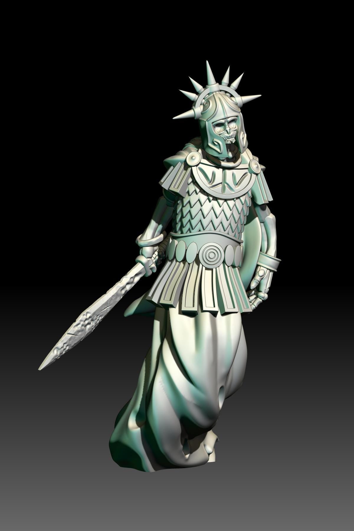 Undead Horde Ghosts | 28mm Scale Fantasy Infantry Miniatures