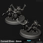 Cursed Elves Monstrosities | 8mm Epic Scale Sci-Fi Infantry Miniatures