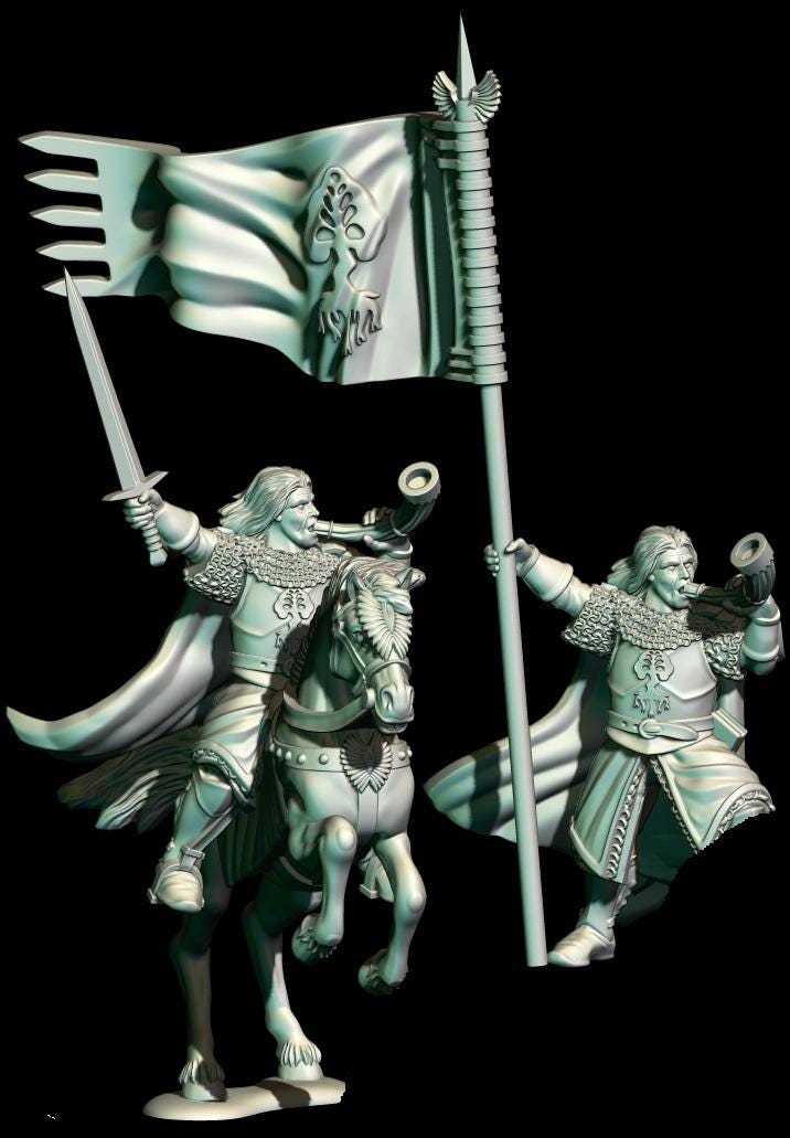White City Guardian of the City | 28mm Scale Fantasy Infantry Miniatures
