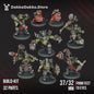 Porkaz Head Crackaz | 32/28mm Heroic-Scale Sci-Fi Infantry Miniatures