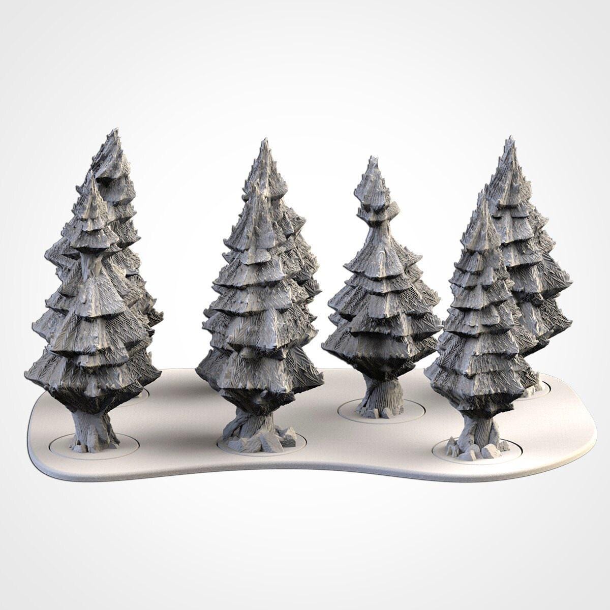 Tabletop Trees | 32/28mm Wargaming Scenery and Miniature Terrain