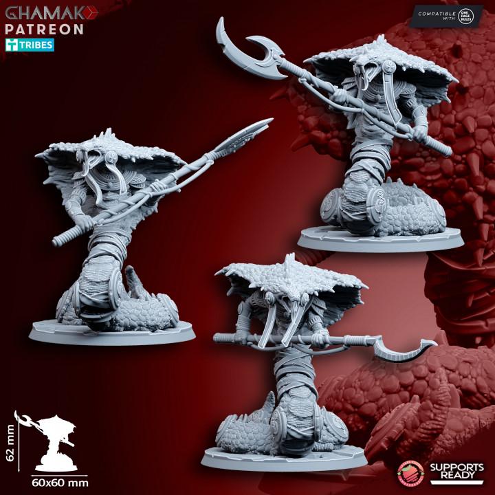 Undead Pharaohs Apophis Knights/Necropolis Guards | 28mm Heroic-Scale Fantasy Monster Miniatures