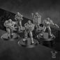 Metal Militia Brigade | 32/28mm Heroic-Scale Sci-Fi  Infantry Miniatures