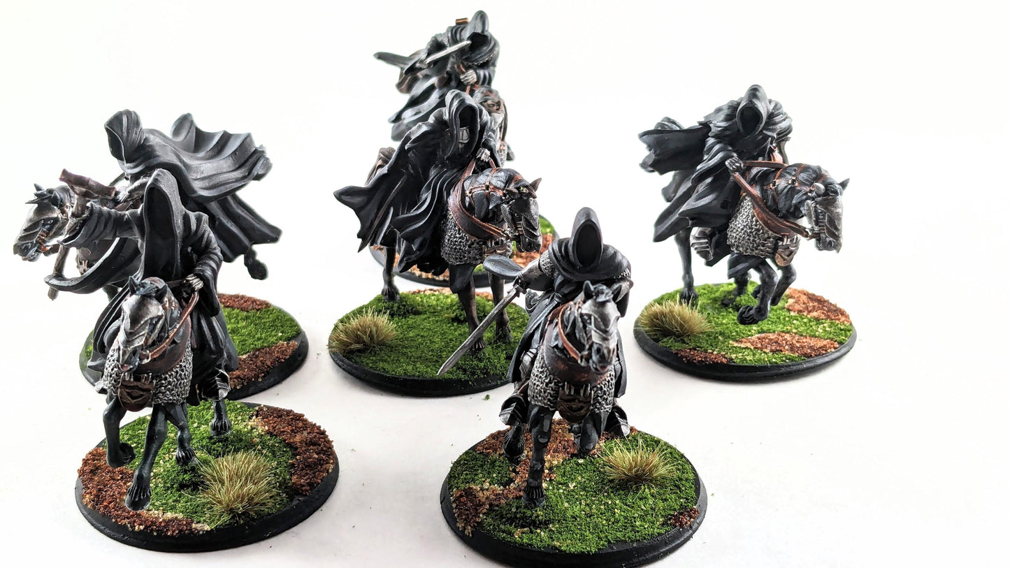 The 9 Lords on Horseback | 28mm Scale Fantasy Cavalry Miniatures