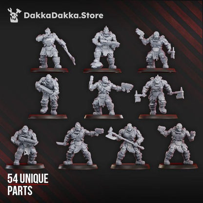 Colossus Squad | 32/28mm Heroic-Scale Sci-Fi  Infantry Miniatures