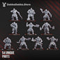 Colossus Squad | 32/28mm Heroic-Scale Sci-Fi  Infantry Miniatures