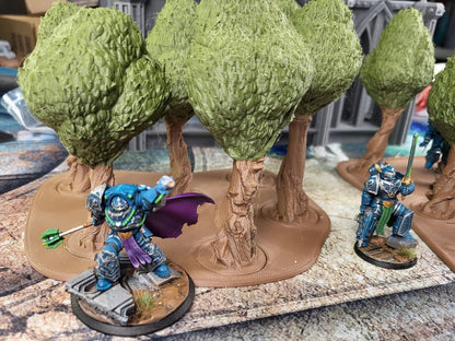 Tabletop Trees | 32/28mm Wargaming Scenery and Miniature Terrain