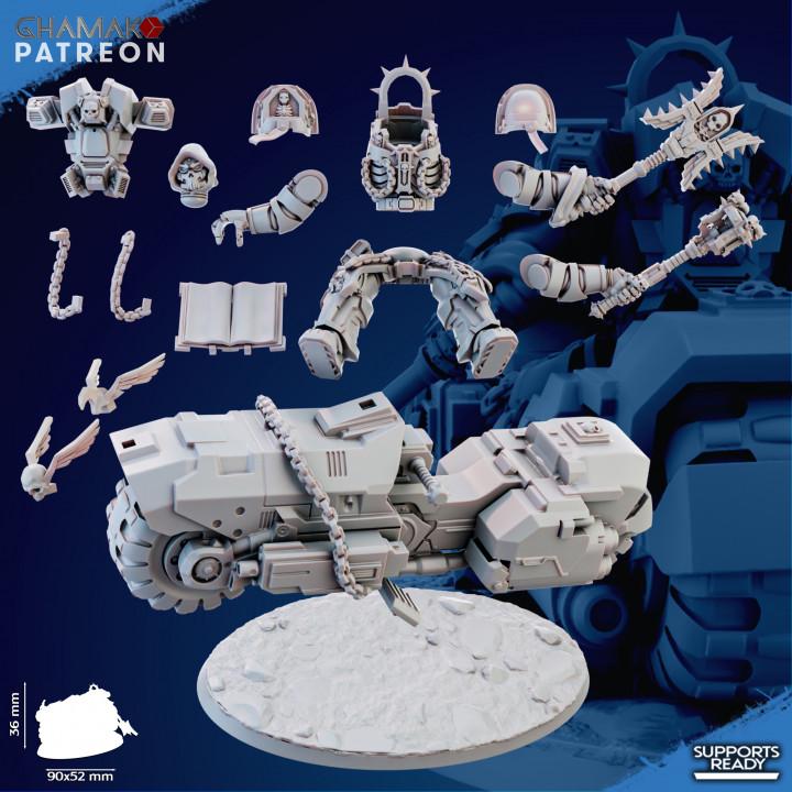 Pontifex Of War | 32/28mm Heroic-Scale Sci-Fi Leader