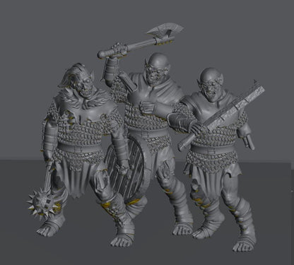 Undead Horde Zombies | 28mm Scale Fantasy Infantry Miniatures