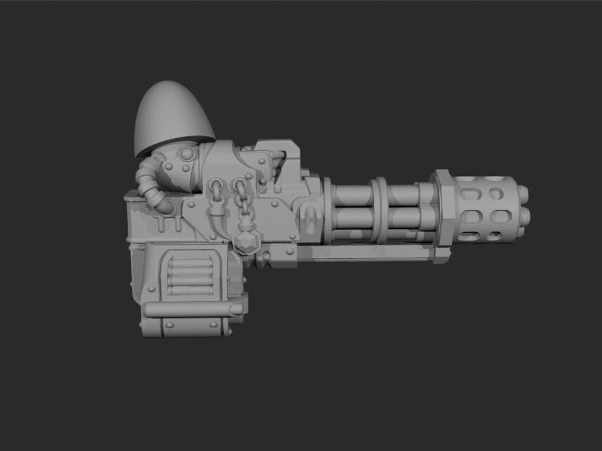 Destroyers Specialty Weapons Conversion Bits | Weapons and Accessories for 28-32mm Sci-Fi Miniatures