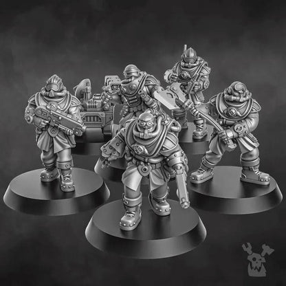 Navy Special Forces | 32/28mm Heroic-Scale Sci-Fi  Infantry Miniatures