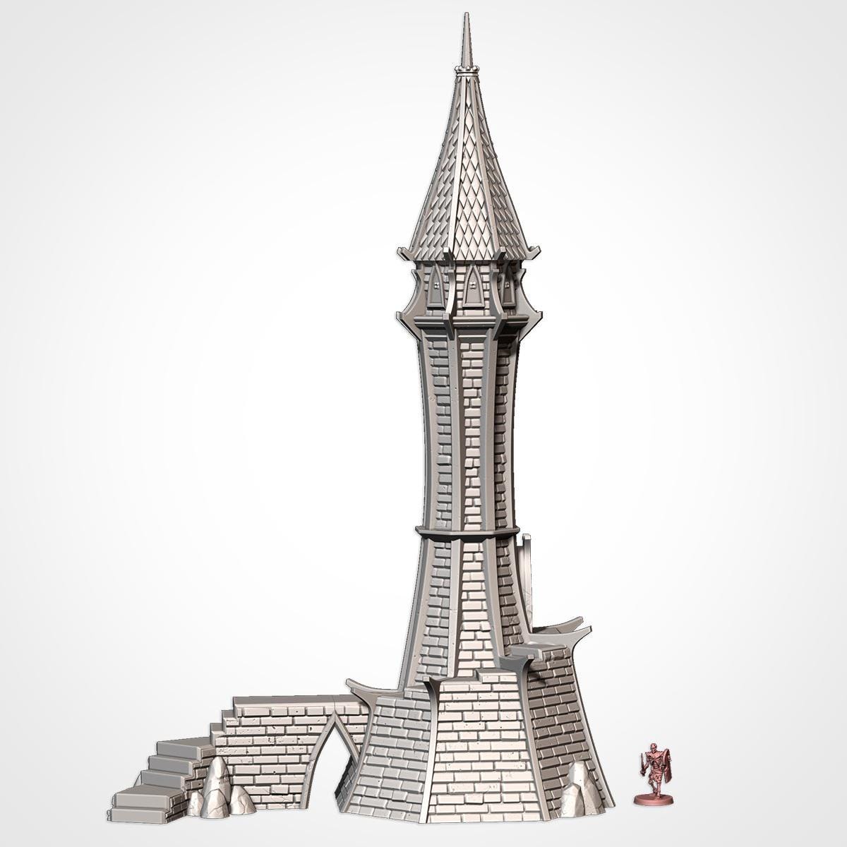 Elven Buildings | 32/28mm Wargaming Scenery and Miniature Terrain