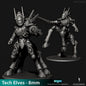 Tech Elves Void Knight | 8mm Epic Scale Sci-Fi Titan Miniature