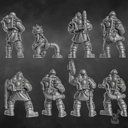 Navy Special Forces | 32/28mm Heroic-Scale Sci-Fi  Infantry Miniatures
