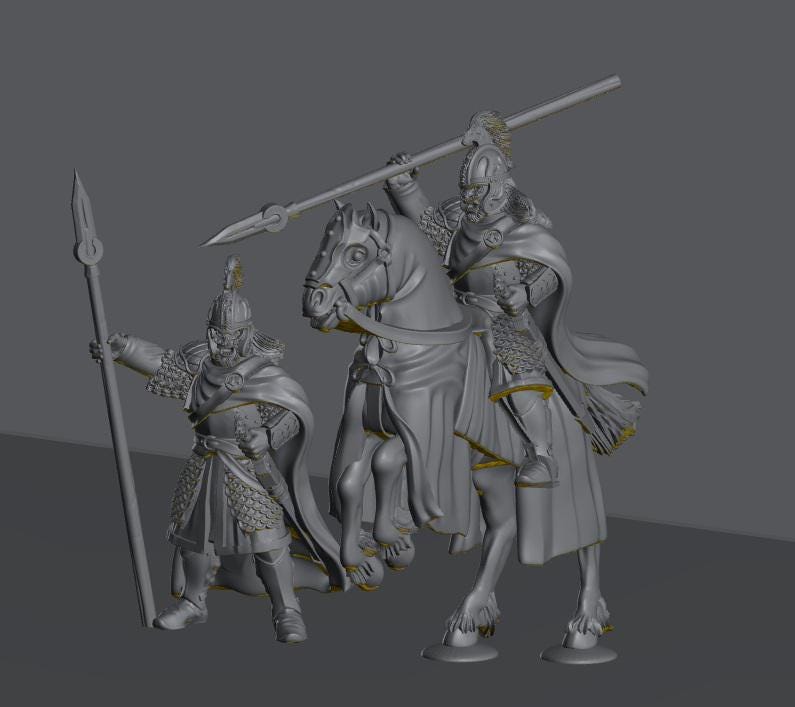 Horse Lords Prince | 28mm Scale Fantasy Infantry Miniatures