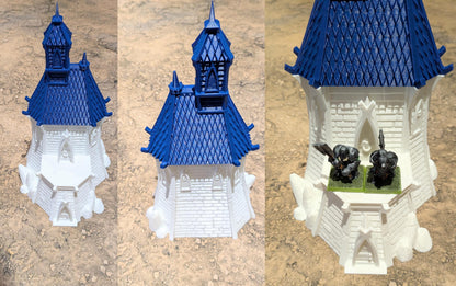 Elven Buildings | 32/28mm Wargaming Scenery and Miniature Terrain
