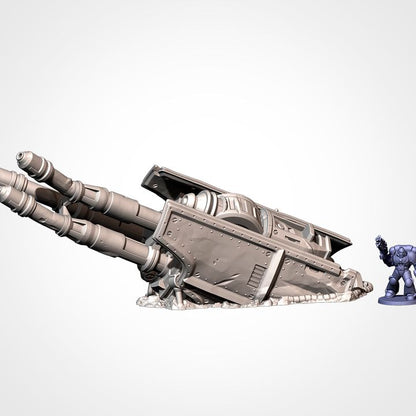 Mega Titan Destroyed | 32/28mm Wargaming Scenery and Miniature Terrain