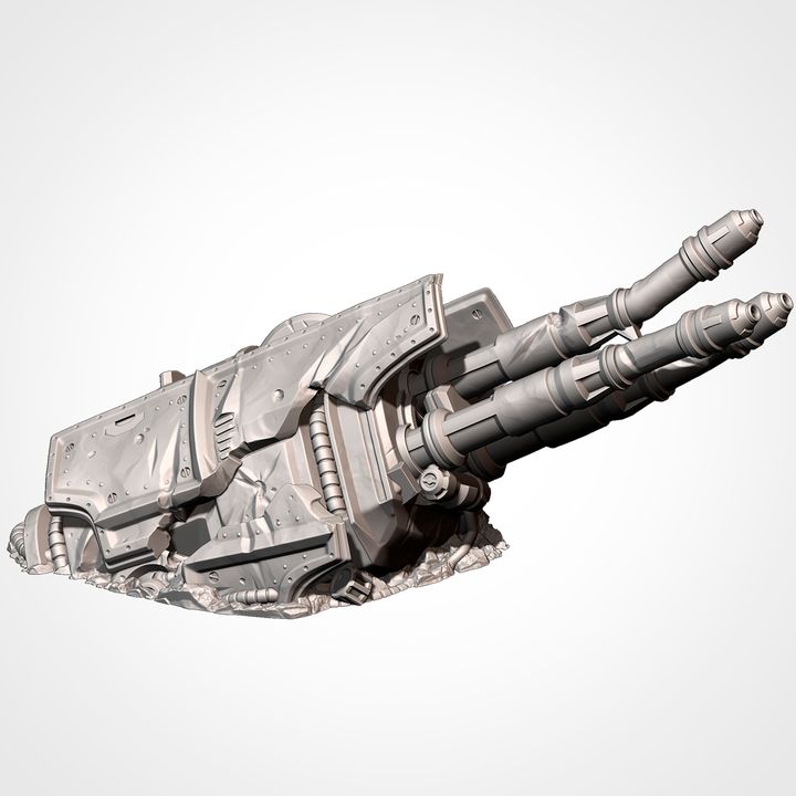 Mega Titan Destroyed | 32/28mm Wargaming Scenery and Miniature Terrain