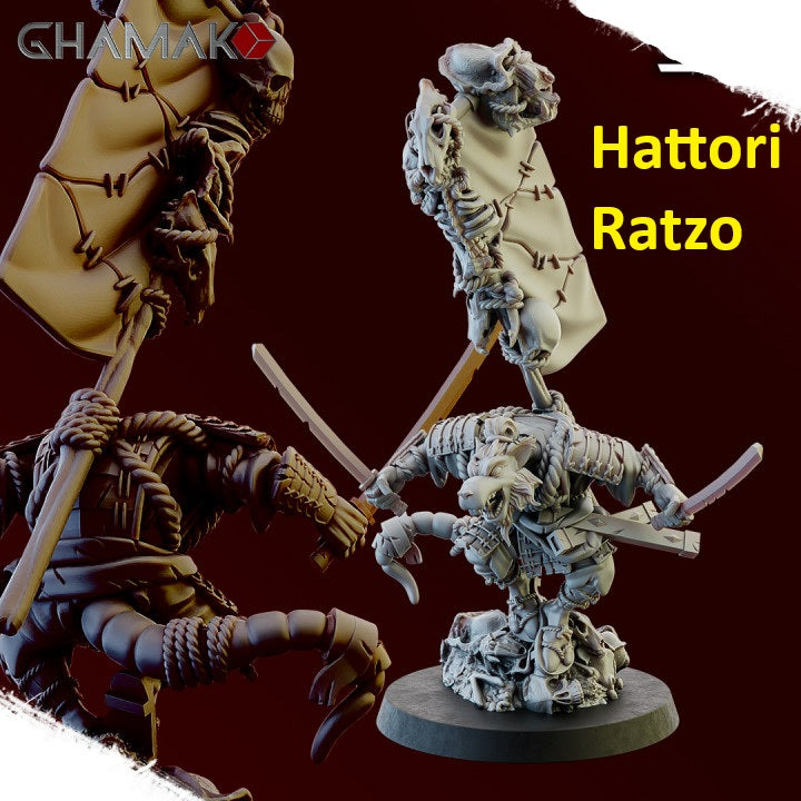 Ratmen Heroes | 28mm Heroic-Scale Fantasy Infantry Miniatures