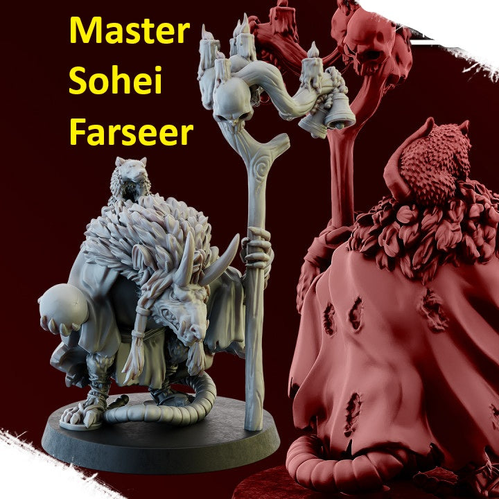 Ratmen Heroes | 28mm Heroic-Scale Fantasy Infantry Miniatures