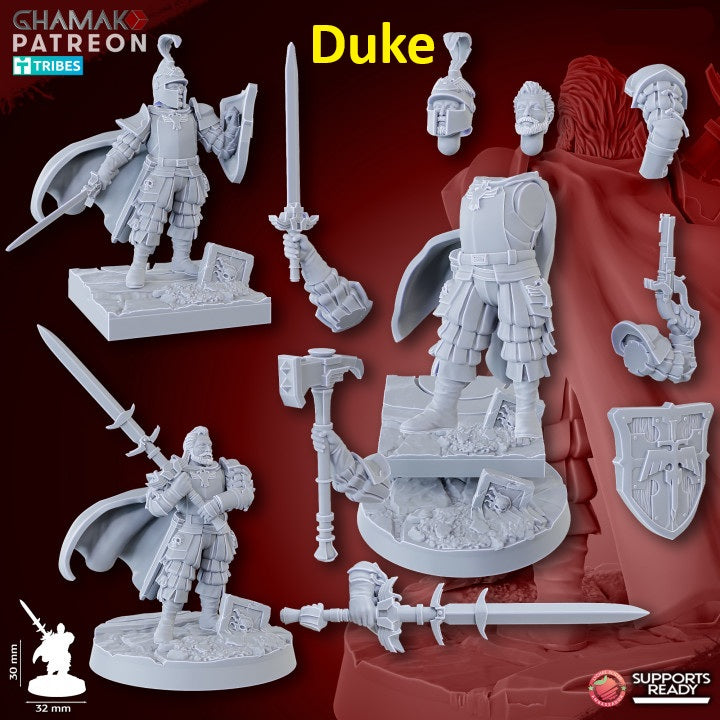 The Human Empire Heroes | 28mm Heroic-Scale Fantasy Infantry Miniatures