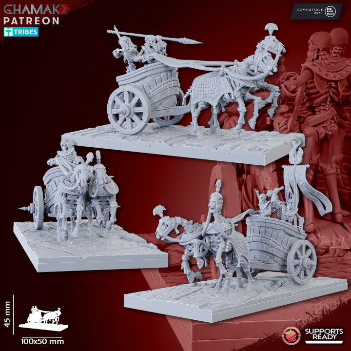 Undead Pharaohs Army Bundle | 28mm Heroic-Scale Fantasy Army