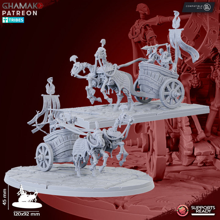 Undead Pharaohs Army Bundle | 28mm Heroic-Scale Fantasy Army