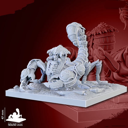 Undead Pharaohs Undead Scorpion | 28mm Heroic-Scale Fantasy Monster Miniatures